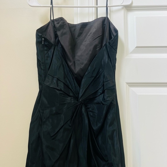 Laundry By Shelli Segal Elegant Black Strapless Dress - Picture 5 of 11